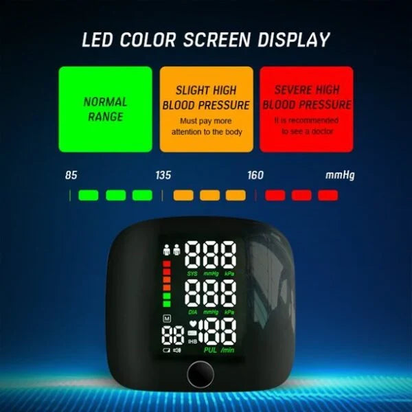 LED Blood Pressure Monitor