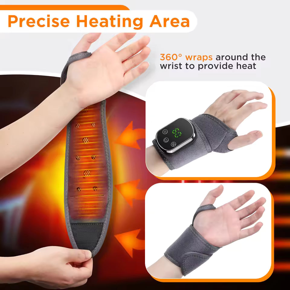 Ankle Heating and Massaging Pad