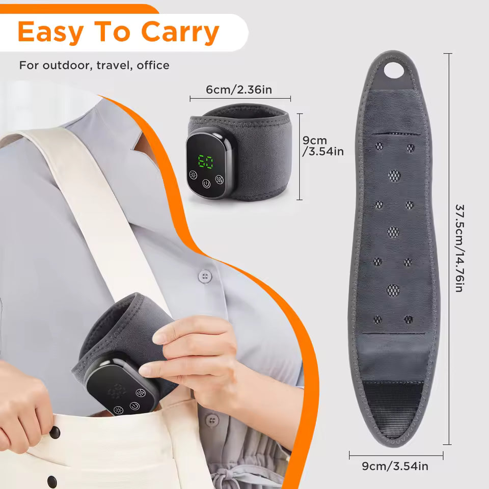 Ankle Heating and Massaging Pad