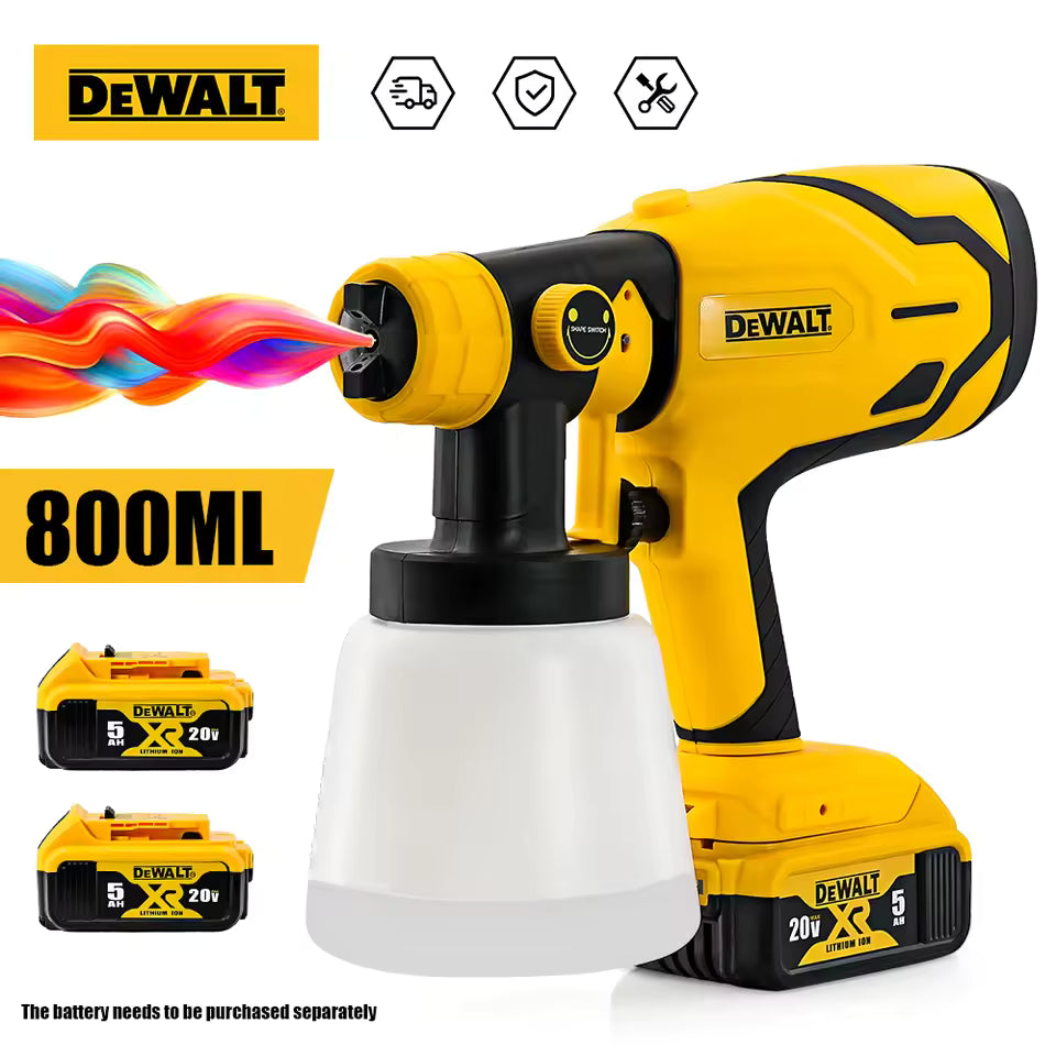 DrWalt Paint Sprayer with 2 Batteries
