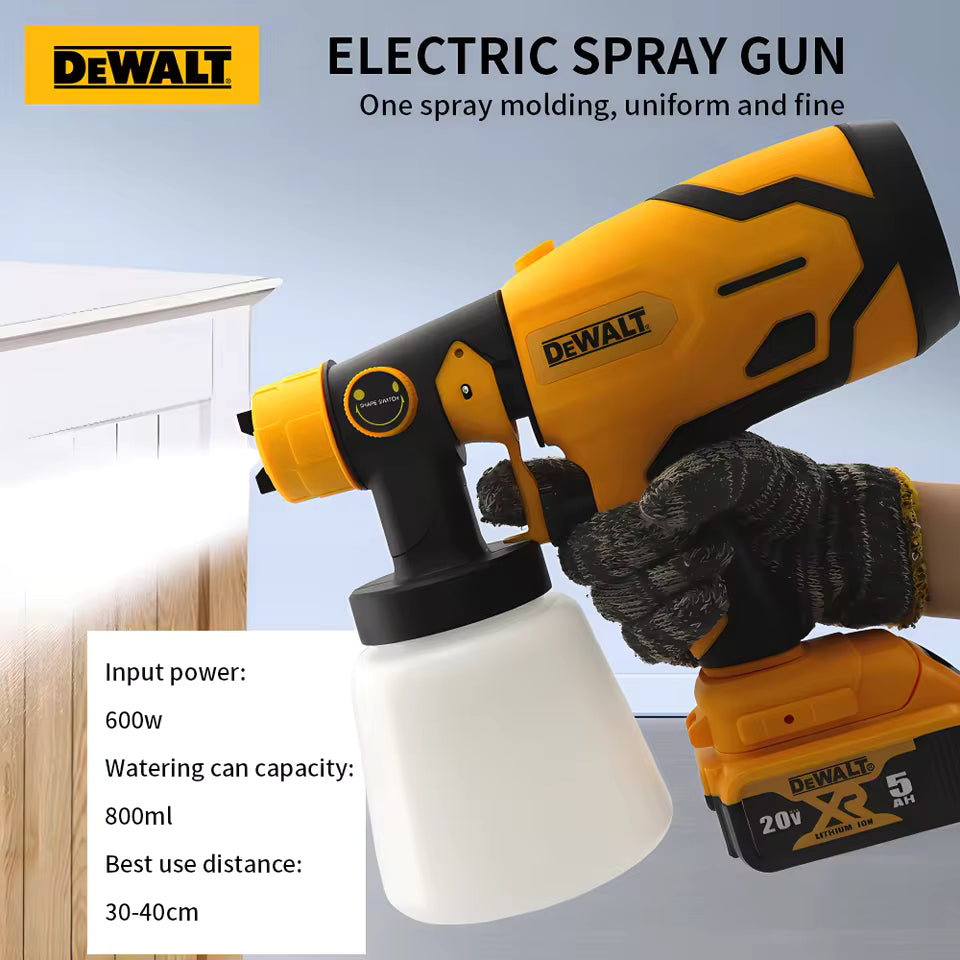 DrWalt Paint Sprayer with 2 Batteries