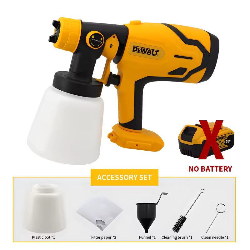 DrWalt Paint Sprayer with 2 Batteries