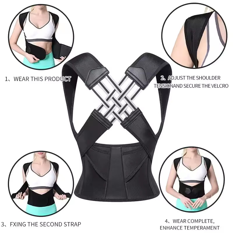 Molded Compression Posture Vest