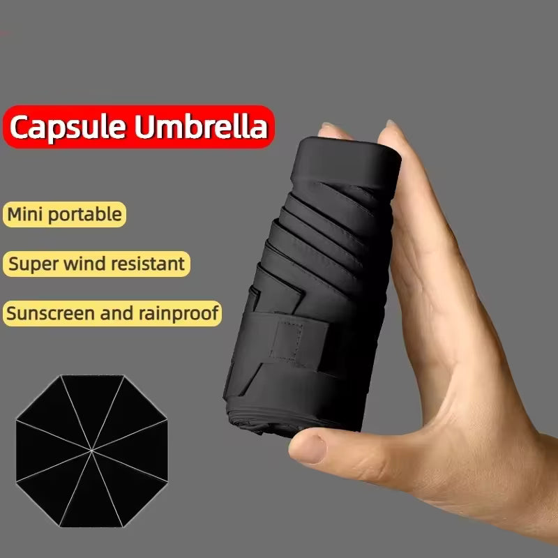 Pocket Umbrella with Carry Case