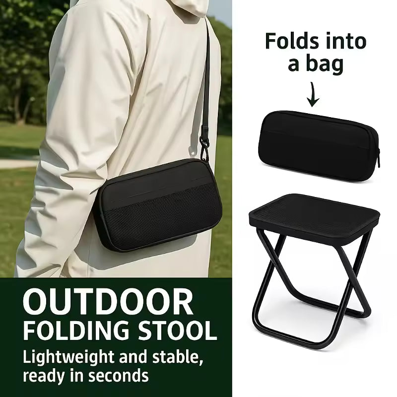 Portable Mini Stool for Travel & Outdoors