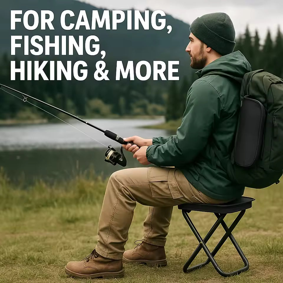 Portable Mini Stool for Travel & Outdoors