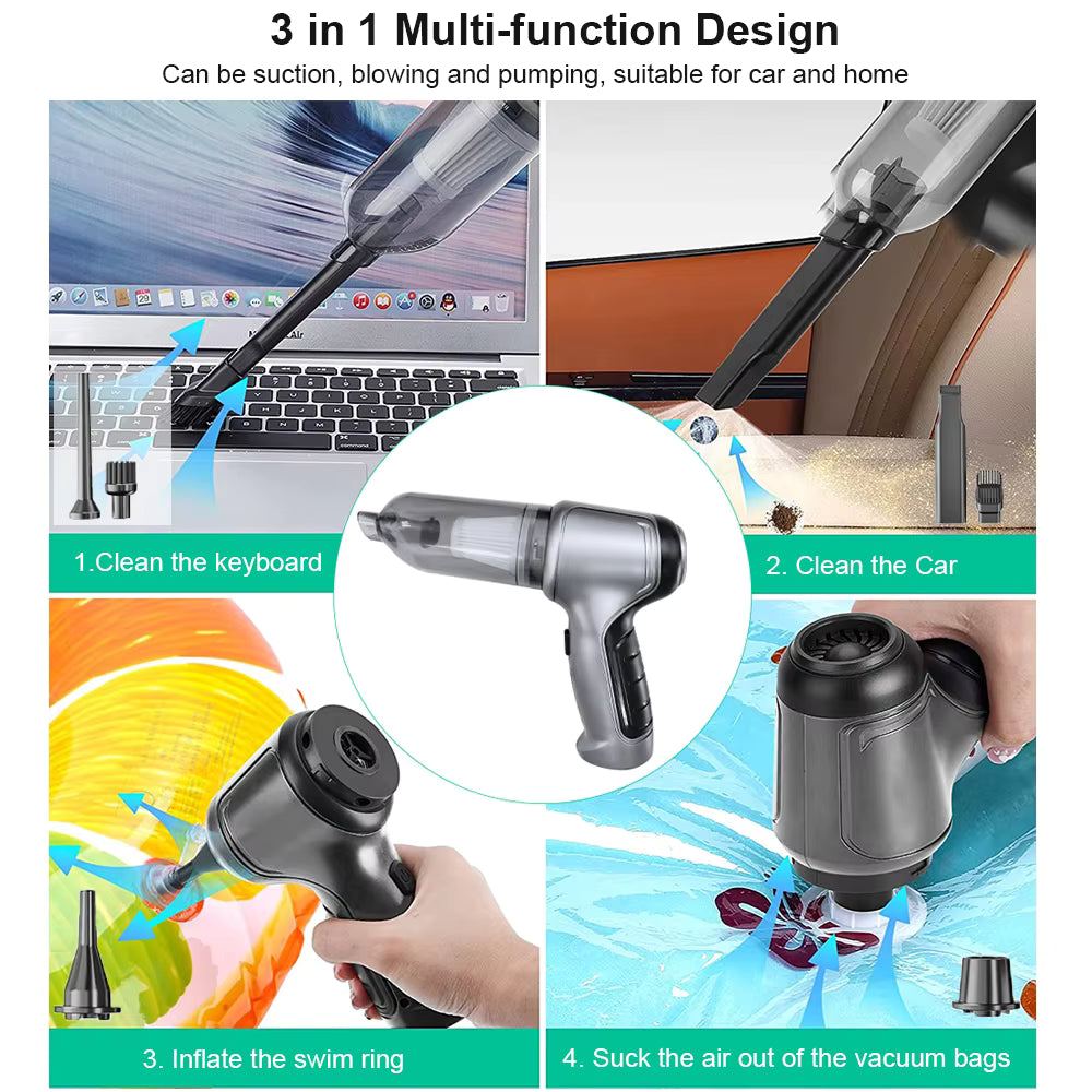 Rechargeable Car Vacuum