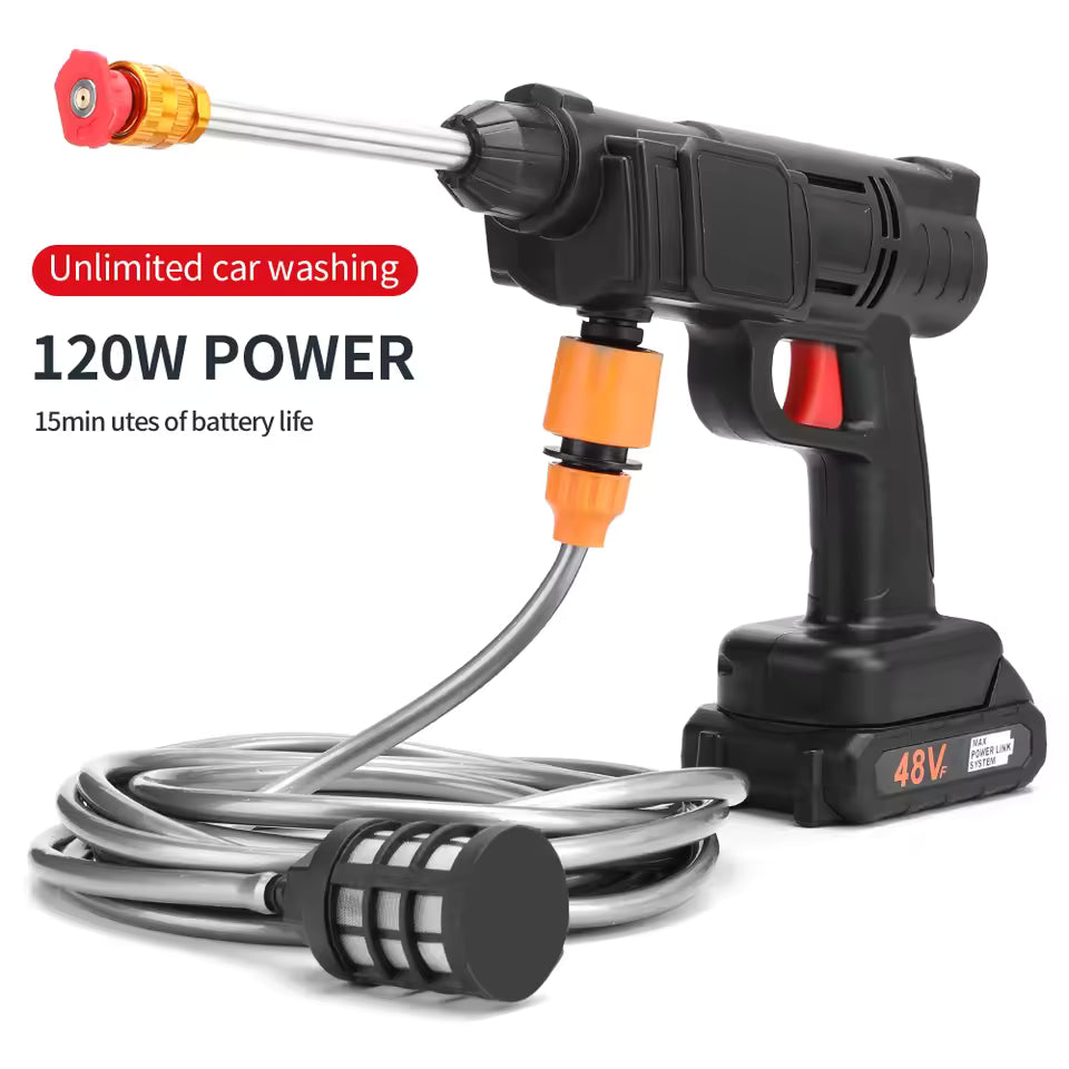 Wireless High-Pressure Car washer